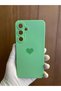 Samsung Galaxy S24 Fe Heart Printed Inside Velvet Premium Silicone Phone Case - 6