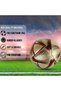 Football Soccer Ball Fifa World Cup Qater 2022 Thermal Bonded Size 5, Winded Bladder Football Quality, Durable for Adults, Youth Best for Clubs & Academies Perfect Match, Training, Recreational Play - 3