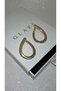 Oval Ring Model Xuping Brand Stainless Steel Earrings - 3