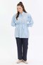 Cotton Voile Balloon Sleeve Women's Shirt - 3