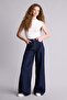 Wide Leg High Waist Long Jean Trousers F3711Ax26Sm - 2