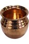 Latas Traditional Style Pure Copper Lota For Drinking Water & Pooja Home and Temple Deco (Small) - 4