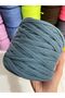 Smoked Blue Knitted Combed Cotton Yarn Bag Knitting Yarn - (600-650Gr) 1 Piece - 2