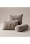 Rabbit Series Plush Decorative Stuffed Throw Pillow Set 45*45 Square Throw Pillow, 35*50 Rectangular Throw Pillow, and 18*35 Armrest Cylinder Pillow Set of 3 - 2