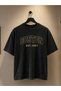 Acid Washed Oversize Unisex T-Shirt Washed Vintage Street Style Street Fashion Cotton Comfortable Fit Daily Wear T-Shirt