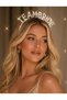 Team Bride Silver Color Stone Bachelorette Crown