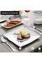 Cutlery Set, 24 Pieces, Silverware Set for 4, Includes Knives Forks Spoons with Stand, Silver - 7