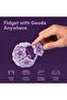 TOYLAND ClikSphere Magnetic Fidget Ball - Purple Stress Reliever & Anxiety Cube - 5