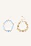 Women's 2-Piece Sea-Themed Bracelet H7404Axns