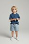 Baby Boy Organic Crewneck Buttoned T-Shirt - 2