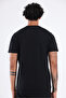 Waffle Textured Embroidery Logo Detailed Oversize Men's T-Shirt - 7
