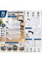 30 Lt Transparent Lockable Storage Box 3 Pieces Pp Plastic Organizer Suitable for Food Contact 53X35X22 cm - 3