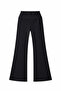 Basic Black Spanish Leg Flare Stretchy Tights - 4