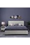 AURORA HEADBOARD VELVET WHITE L-200 : H-125 CM - 6