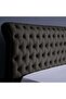 AURORA HEADBOARD CHANEL LIGHT BROWN L-160 : H-125 CM - 3