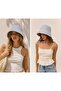 Betty Bands Women's Striped Docker Hat Marine Style Fisherman Beret Blue White Sailor Beanie - 3