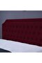 ANDROMEDA HEADBOARD VELVET MAROON L-200 : H-125 CM - 3
