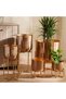 Ida Metal Planter with Stand 13x13x14.5cm- Gold - 4