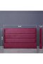 TROJAN HEADBOARD VELVET PINK L-180 : H-125 CM - 5
