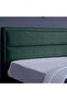 TROJAN HEADBOARD CHANEL OLIVE GREEN L-140 : H-125 CM - 3