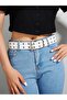 Y2K Trend Eyelet Belt