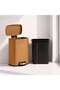 Parker Soft Close And Finger Print Proof Pedal Bin 22x19.2x33cm 5l - Ochre - 2