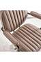 Oslo Low Back Office Chair - Brown - 5