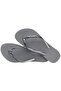 Slim Glitter Gray Women's Slippers - 3