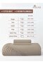 Pure Combed Cotton Super King Fitted Sheet 200x200 cm Simply Taupe, 400 Thread Count Cool Luxury Soft - 3
