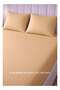 2-Piece Striped Microfiber Fitted Sheet Set Single 90x200cm – Soft Elastic Deep Pocket 17cm Bedsheet - 4