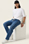 Men's Relaxed Fit Baggy Jean Trousers 1524 - Navy Blue - 3