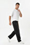 Men's Relaxed Fit Baggy Jean Trousers 1523 - Black - 2