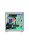 جهاز ألعاب - معالج Intel Core i7-14700F، بطاقة رسومات RTX 5070، ذاكرة DDR5 بسعة 64 جيجابايت، قرص تخزين NVMe SSD بسعة 1 تيرابايت، شاشة HydroCoreX360 LCD، شاشة عرض 9.16 بوصة، لون أبيض - 2