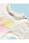 Infant Girls White Printed T-Shirt - 2