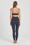 Women's High Waist Push up Gathering Seamless Sports Leggings and Top Bra Set - 3