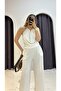 Accessories Detailed Blouse Pants Set - 4