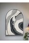 Arched Wall Panel with Embossed Texture