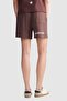 Ecko Red Sadie Loose Fit Double Pocket Printed 3 Cotton Women's Brown Shorts - 2