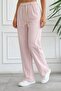 Elastic Waist Linen Trousers