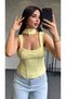 Women's New Season Scarf Underwire Corset Blouse