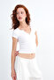 Buttoned Basic T-Shirt P0456 - 4