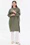 Hakim Collar Stripe Sleeve Shirt - 2