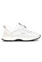 Men's Lace-Up Genuine Leather Sneaker with Suede Detail - 3