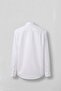 Men's Slim Fit Cotton Classic Collar Long Sleeve Shirt White - 2