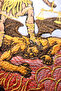 Saint Michael vs Devil Nakışlı Oversize Tshirt - 4