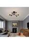 Chandelier, Modern Ceiling Lighting, 6 Lights E27 Adjustable Industrial Mount Pendant Light - 5