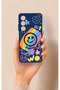 Realme C65 Compatible Happing Smile Patterned Silicone Case