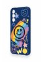 Samsung A14 Compatible Happing Smile Patterned Silicone Case - 4
