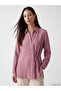 Lcw Everyday Pink Textured Women's Shirt Tunic