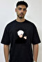 Satoru Gojo_8 Design Printed Oversize Black T-Shirt